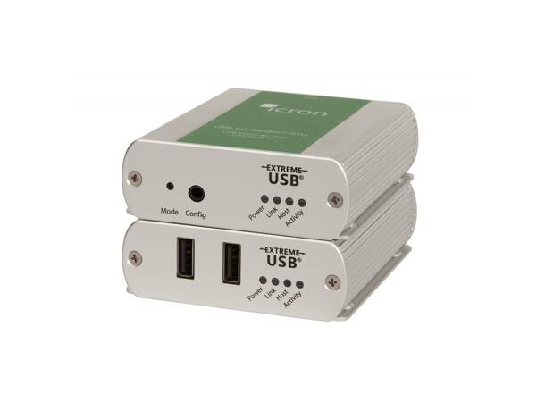 Icron USB-extender - Ranger 2312 USB 2 - CAT  100m - Power RX eller TX 
